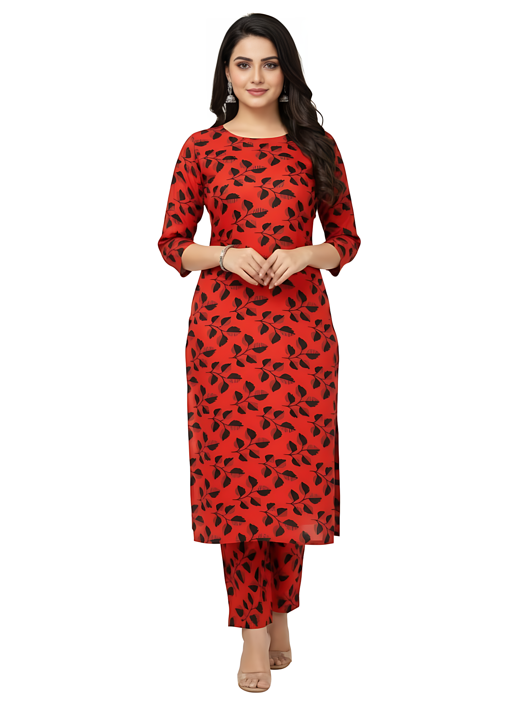 2-Pc All over Unstitched Premium Quality Khaddar KBRD-05